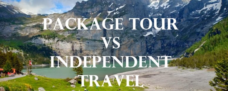 differentiate independent travel from package tour
